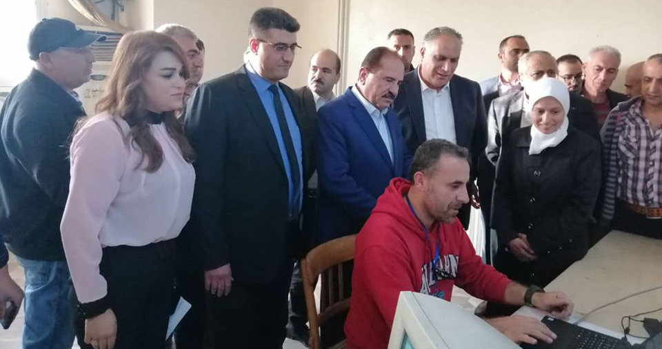 وزارة النقل تطلق برنامج "إدارة المعاملات المركزي" في مديرية نقل حمص بحضور وزير النقل